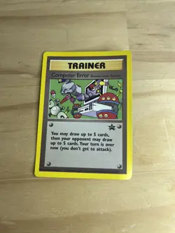 Computer Error 16 - Black Star Promo - WoTC Pokemon Card LP - Image 3