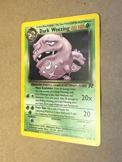 Dark Weezing 31/82 Team Rocket Regular Pokemon card in Near Mint / NM condition - Image 3