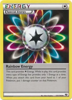Rainbow Energy 131/146 - Pokemon XY Uncommon Card - Image 1