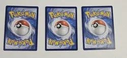 Pokemon TCG Jolteon TG04/TG30 Three Card Lot (Eevee + Vaporeon) NM Condition - Image 2