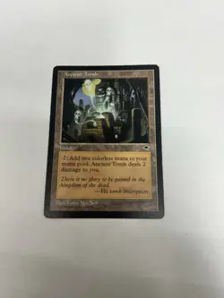 Magic: The Gathering Ancient Tomb Tempest Regular Rare Card Lightly Played - Image 1