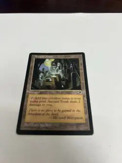 Magic: The Gathering Ancient Tomb Tempest Regular Rare Card Lightly Played - Image 2