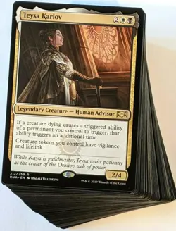 ***Custom Commander Deck*** Teysa, Orzhov Scion - Aristocrats - EDH Magic Cards - Image 1