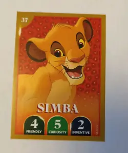 6 X Morrisons Disney Christmas Party 2025 Cards- Lion King Set 37/38/39/40/41/42 - Image 2