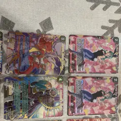 Dragonball Super Card Lot Of 16 SCR/SPR/SR NM Condition Worth $160 - Image 2