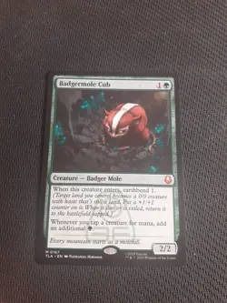 Badgermole Cub MTG Magic The Gathering Avatar (0167) NM - Image 1