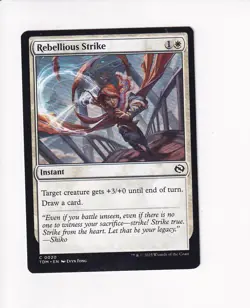 MAGIC THE GATHERING MTG TARKIR DRAGONSTORM REBELLIOUS STRIKE (#1) - Image 1