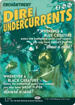 [1x] Dire Undercurrents (1578) Near Mint, English Secret Lair MTG Magic - Image 1