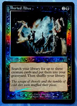 Buried Alive 118/350 FOIL Odyssey - VINTAGE Magic The Gathering 2001 - Image 1
