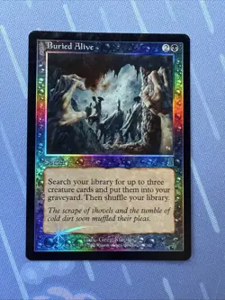 Buried Alive 118/350 FOIL Odyssey - VINTAGE Magic The Gathering 2001 - Image 2