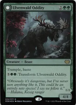 Ulvenwald Oddity - FOIL - R Innistrad: Crimson Vow 225 - MTG - Image 1