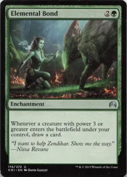 Elemental Bond U Magic Origins 174 - LP MTG - Image 1