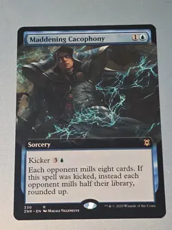 Maddening Cacophony (Extended Art) Zendikar Rising Regular - Image 1