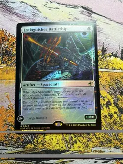 Magic The Gathering MTG #0242 Extinguisher Battleship FOIL Edge of Eternities NM - Image 3