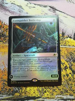 Magic The Gathering MTG #0242 Extinguisher Battleship FOIL Edge of Eternities NM - Image 4