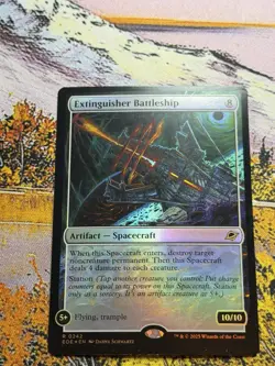 Magic The Gathering MTG #0242 Extinguisher Battleship FOIL Edge of Eternities NM - Image 5