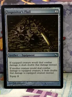 Inquisitor's Flail FOIL 227 NM Innistrad - Image 1