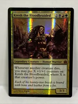 MTG - Kresh the Bloodbraided - Foil - From the Vault - Magic the Gathering - Image 1