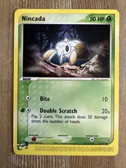 Nincada - 67/97 - Common NM, English Pokemon EX Dragon - Image 1