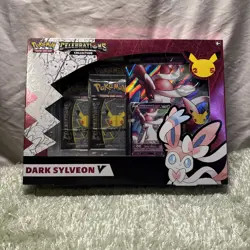 Pokemon Celebrations Dark Sylveon V Collection Box Sealed - Evolving Skies - Image 1