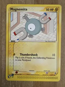 Pokemon TCG Magnemite EX Dragon 63/97 Regular Common NM/VLP - Image 1