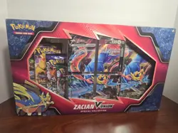 Pokemon TCG Zacian V-Union Special Collection Factory Sealed Box Evolving Skies 820650809071 - Image 1