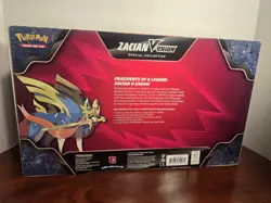 Pokemon TCG Zacian V-Union Special Collection Factory Sealed Box Evolving Skies 820650809071 - Image 2