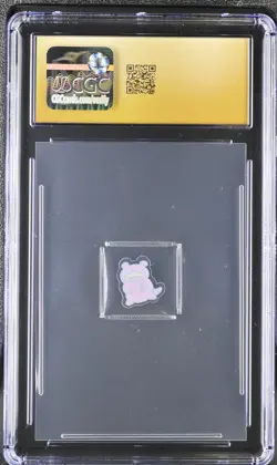 2023 Pokemon Center Flake Seals Pokemon Slowpoke CGC 10 - Image 2