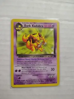 Pokemon TCG Dark Kadabra - 39/82 - Uncommon Unlimited Team Rocket - Image 1
