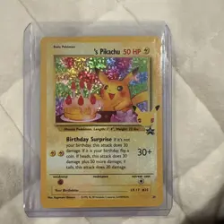 Pokemon TCG Birthday Pikachu #24 Celebrations 25th Anniversary NM/M - Image 1