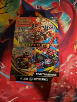 POKEMON MEGA EVOLUTION BOOSTER BUNDLE BOX - FACTORY SEALED - US ENGLISH - Image 1