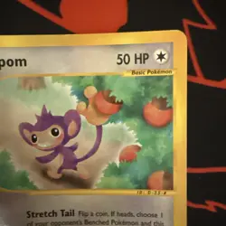 Pokemon TCG Aipom Reverse Holo Aquapolis 67/147 - Image 3