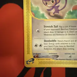 Pokemon TCG Aipom Reverse Holo Aquapolis 67/147 - Image 5