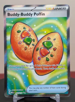 Pokemon Buddy-Buddy Poffin #167/132 English Mega Evolution - Image 1