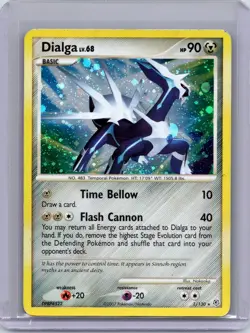 Dialga LV. 68 Holo (1/130) - Pokemon TCG - Diamond and Pearl Holo - Base Set - Image 1