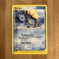 Pokemon TCG Horsea EX Dragon 58/97 Regular Common MP - Image 1