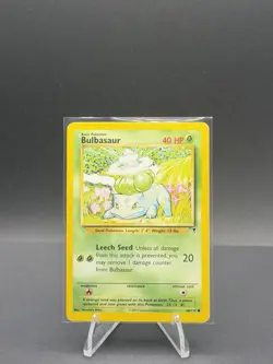 Pokemon TCG- 2002 Bulbasaur 68/110 Non Holo Legendary Collection HP - Image 1