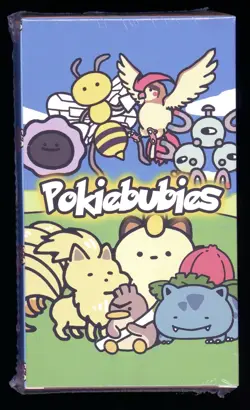 Pokiebubies V1 Fan Art Booster Box Pokemon Fan made 10 Packs - Unlimited Sealed - Image 1