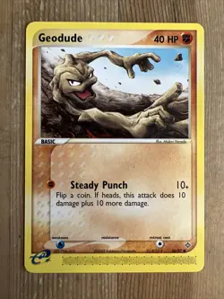 Pokemon TCG Geodude EX Dragon 56/97 Regular Common VLP - Image 1
