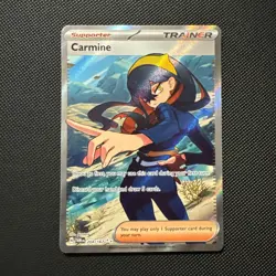 Pokemon TCG | Carmine 204/167 Holo Ultra Rare | S&V 6 Twilight Masquerade | NM - Image 1