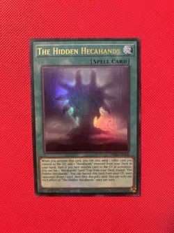 Yugioh! The Hidden Hecahands PHRE-EN008 Ultra Rare 1st Ed NM - Image 1