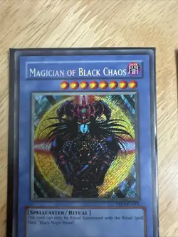 Yugioh Magician of Black Chaos PP01-EN001 Unlimited Secret Rare NM x2 - Image 3