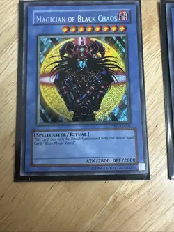 Yugioh Magician of Black Chaos PP01-EN001 Unlimited Secret Rare NM x2 - Image 4