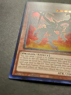 3x Red-Eyes Black Meteor Dragon | DUNE-EN095 | NM/MD | Super Rare | YuGiOh! - Image 2