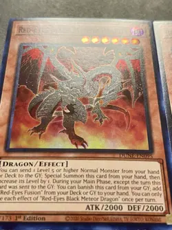 3x Red-Eyes Black Meteor Dragon | DUNE-EN095 | NM/MD | Super Rare | YuGiOh! - Image 3
