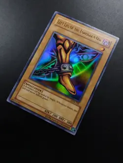 YUGIOH 2002 | LEFT LEG OF THE FORBIDDEN ONE | LOB-121 | NA PRINT | NM - MINT - Image 3