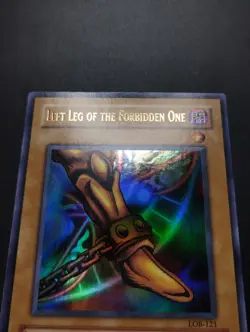 YUGIOH 2002 | LEFT LEG OF THE FORBIDDEN ONE | LOB-121 | NA PRINT | NM - MINT - Image 4
