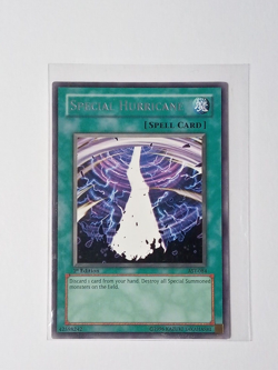 Yugioh - Special Hurricane AST-084 NM 1st ed Rare - Image 1