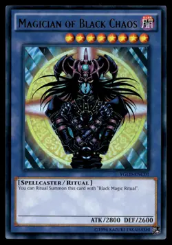 Magician of Black Chaos YGLD-ENC01 King of Games: Yugi's Legendary Decks - Image 1