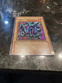 Yu-Gi-Oh Serpent Night Dragon MRL-103 1st Edition Secret Rare NM/M - Image 4